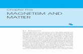 Chapter Five MAGNETISM AND MATTER