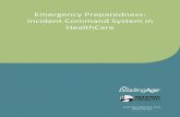 Emergency Preparedness: Incident Command System in HealthCare