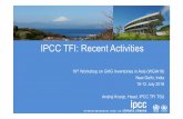 IPCC TFI: Recent Activities