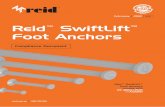 Reid SwiftLift Foot Anchors