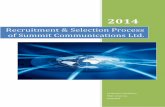 Recruitment & Selection Process of Summit Communications Ltd.