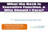 What the Heck is Executive Function, & Why Should I Care?