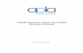 Atlantic Provinces Library Association Procedures Manual