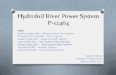 Hydrofoil River Power System