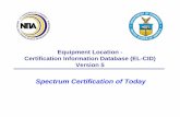 Equipment Location - Certification Information Database ...