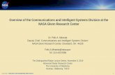 Overview of the Communications and Intelligent Systems ...