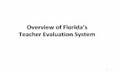 Overview of Florida's Teacher Evaluation System - original