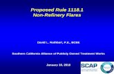 Proposed Rule 1118.1 Non-Refinery Flares