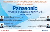 PANASONIC LIFE SOLUTIONS INDIA PVT LTD. Unit-05, Daman