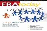 1 in 12 Americans has diabetes. - FRA