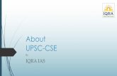 About UPSC-CSE