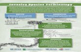 Invasive Species Terminology - University of Florida