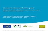 Invasive species theme plan - Natural England