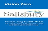 Vision Zero FY 2021-2025 Action Plan - City of Salisbury MD