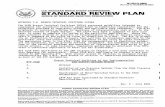 NUCLEAR REGULATORY COMMISSION STANDARD REVIEW PLAN