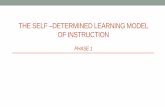THE SELF –DETERMINED LEARNING MODEL OF INSTRUCTION