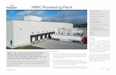 MWC Processing Plant