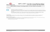 MPLAB® Code Configurator v3.xx User's Guide