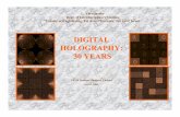 DIGITAL HOLOGRAPHY: 30 YEARS