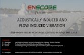 ACOUSTICALLY INDUCED AND FLOW INDUCED VIBRATION