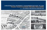 Henrietta Street Conservation Plan / Plean Caomhantais ...