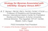 Strategy for Myomas Associated with Infertility: Surgery ...