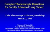 Complex Thoracoscopic Resections for Locally Advanced Lung ...