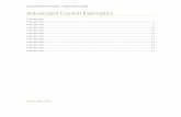 Advanced Crystal Examples - CentralSquare