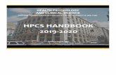 HPCS HANDBOOK 2019-2020