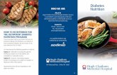 Diabetes Nutrition Brochure FINAL - hughchatham.org