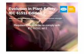 Evolution in Plant Safety IEC 61511 Edition 2
