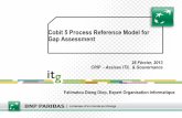Cobit 5 Process Reference Model for Gap Assessment