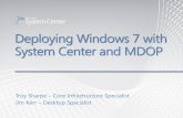 Deploying Windows 7 with System Center and MDOP - MEEC