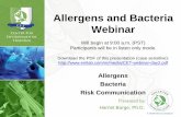 Allergens and Bacteria Webinar - EMLab