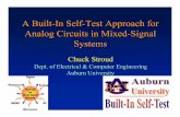 A Built-In Self-Test Approach for Analog Circuits in Mixed ...