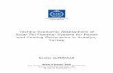 Techno-Economic Assessment of Solar PV/Thermal System for ...