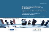 Boosting Investment in Social Infrastructure in Europe