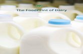 The FoodPrint of Dairy