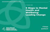 5 Steps to Mental Health and Wellbeing: Leading Change