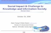 Social Impact & Challenge to Knowledge and Information Society