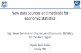 New data sources and methods for economic statistics