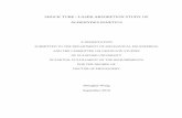 SHOCK TUBE / LASER ABSORPTION STUDY OF ALDEHYDES KINETICS