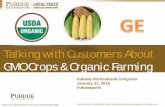Talking with Customers About GMO Crops & Organic Farming