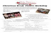 Christmas Break Theatre Workshop