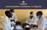 Immunization Academy in Nigeria