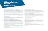 Checking your identity - Amazon Web Services