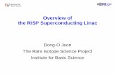 Overview of the RISP Superconducting Linac