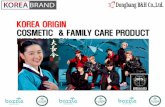 KOREA ORIGIN COSMETIC & FAMILY CARE PRODUCT …