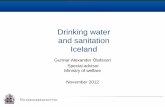 Drinking water and sanitation Iceland - UNECE