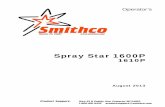 Spray Star 1600P - Smithco